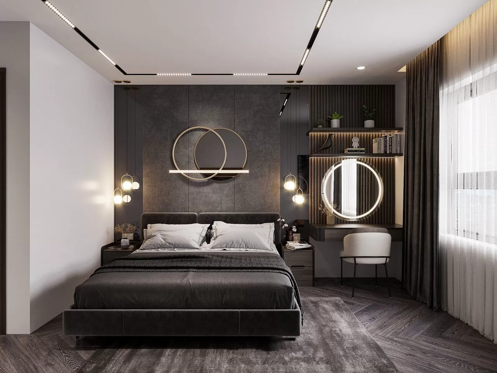 Nội thất phòng ngủ master