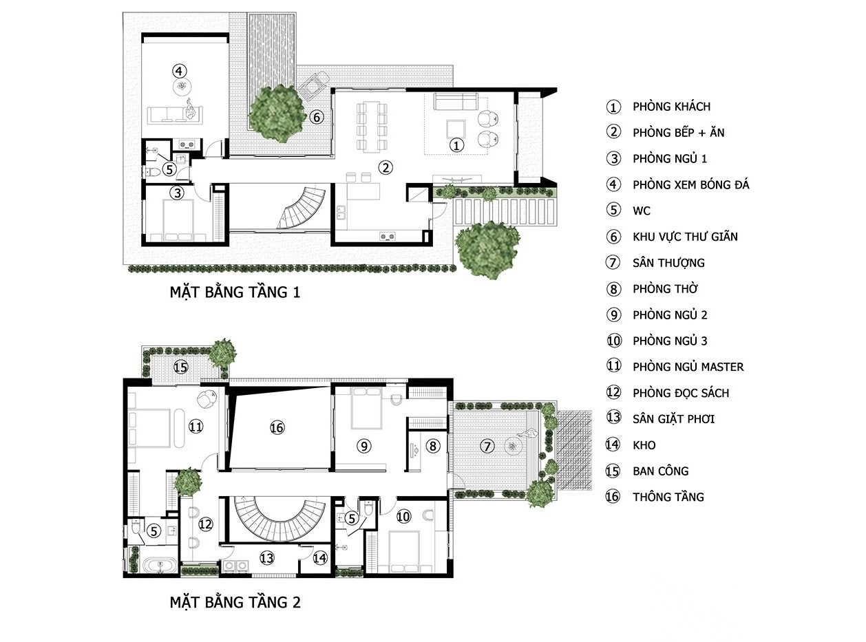 Mặt bằng mẫu nhà ống 2 tầng giá rẻ ở nông thôn 80m2 300 triệu