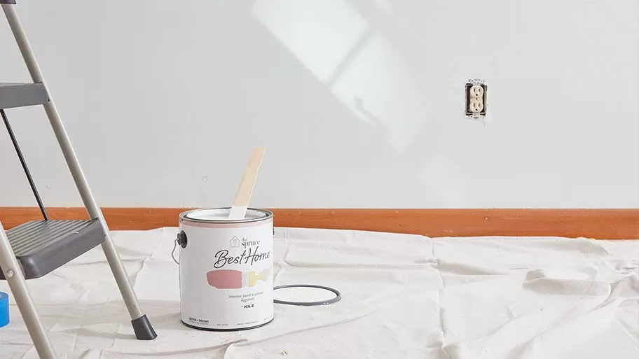 Đo tổng diện tích tường rồi trừ đi diện tích các cấu kiện