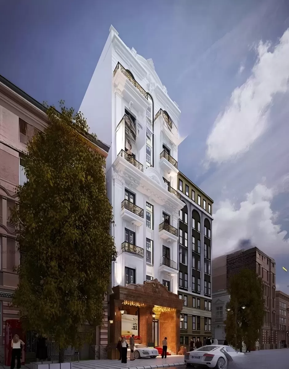 Thiết kế khách sạn mini 7x20 là công trình khách sạn cao tầng kiên cố được xây dựng trên một lô đất mặt tiền 7m, chiều sâu 20m