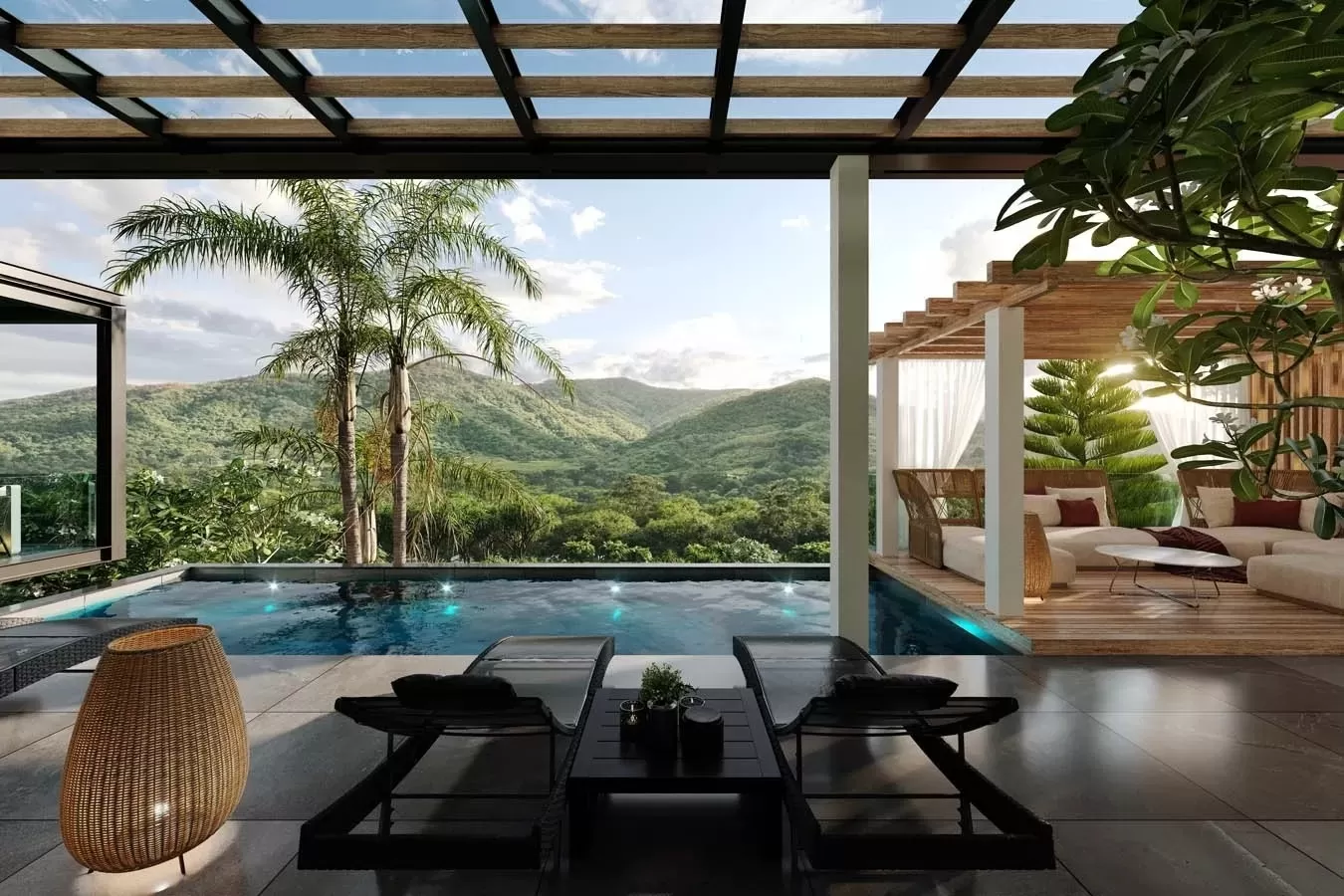 Cần tháo dỡ và di chuyển các vật dụng trên mặt bằng sân thượng trước khi xây hồ bơi