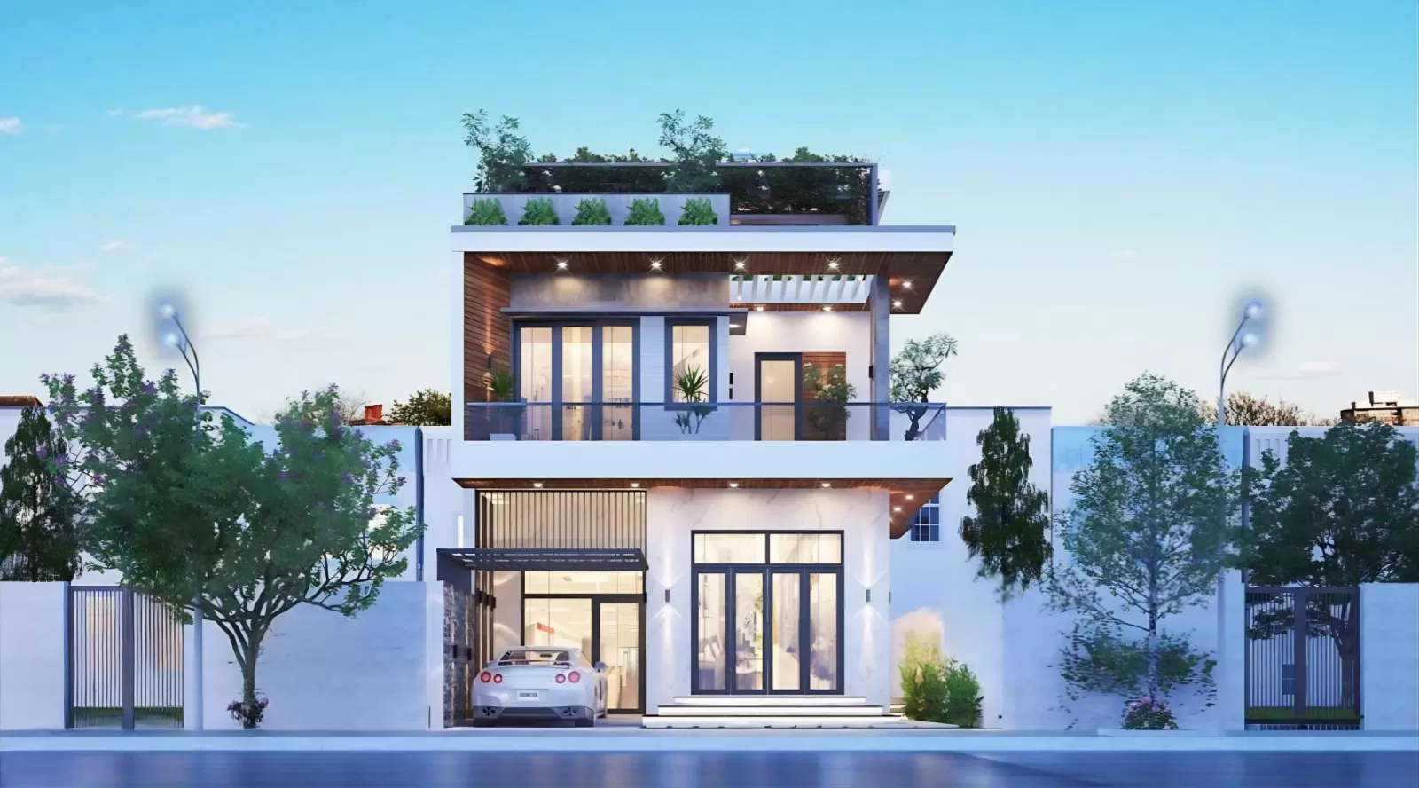 Giải pháp tối ưu diện tích cho nhà phố hiện đại