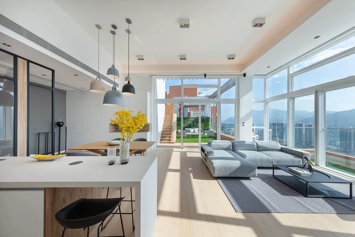 Nội thất tối giản hóa chi tiết và tạo sự thông thoáng