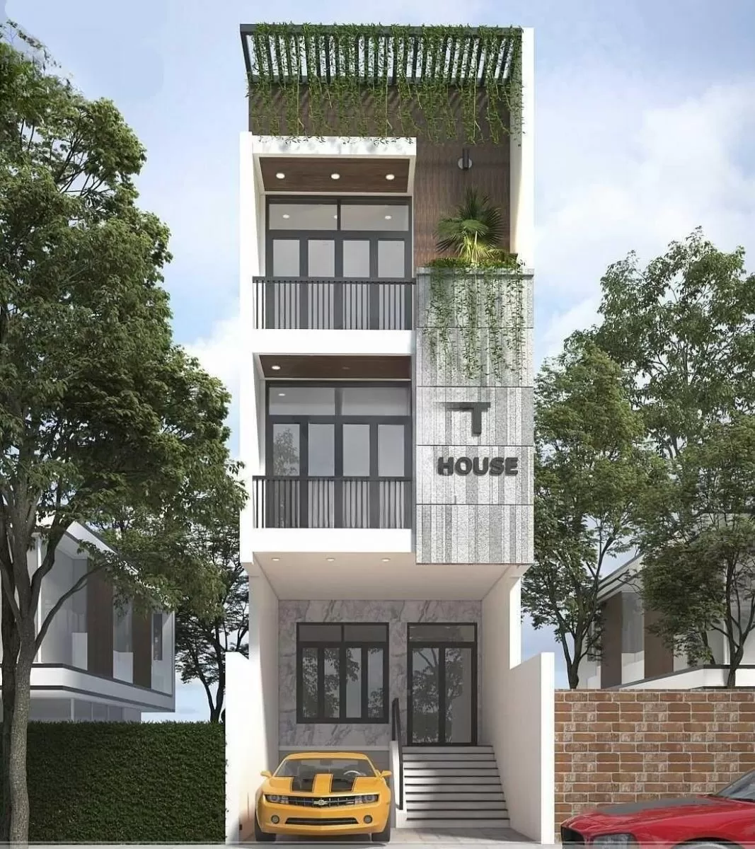 35 Mẫu nhà có tầng hầm lửng dẫn đầu xu hướng