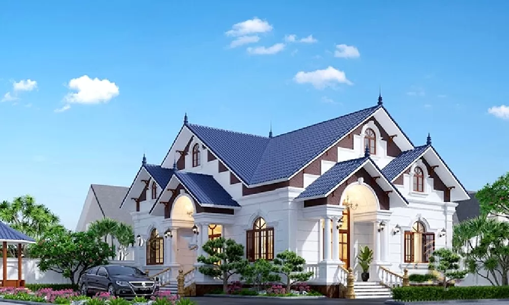  Biệt thự có phong cách kiến ​​trúc đơn giản