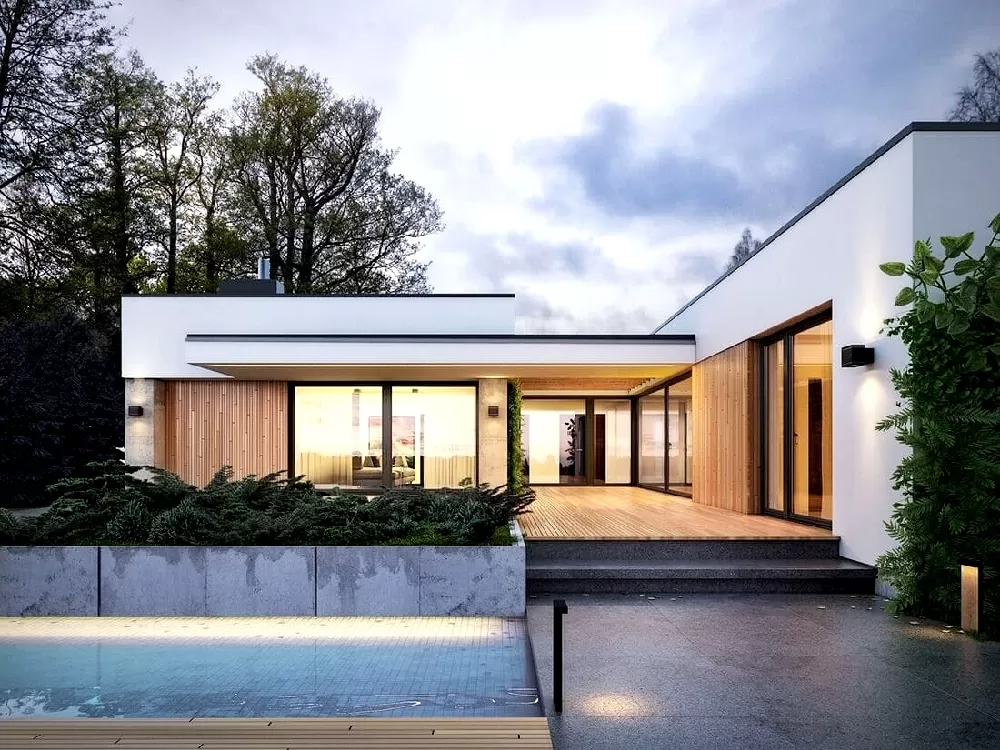 Bố trí không gian trong nhà cấp 4 mái bằng hiệu quả