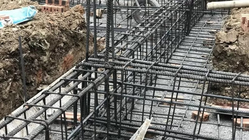 Nguyên tắc bố trí thép dầm móng nhà 2 tầng chuẩn nhất