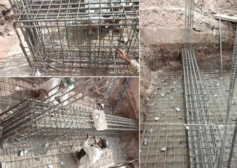 Nguyên tắc bố trí thép dầm móng nhà 2 tầng chuẩn nhất