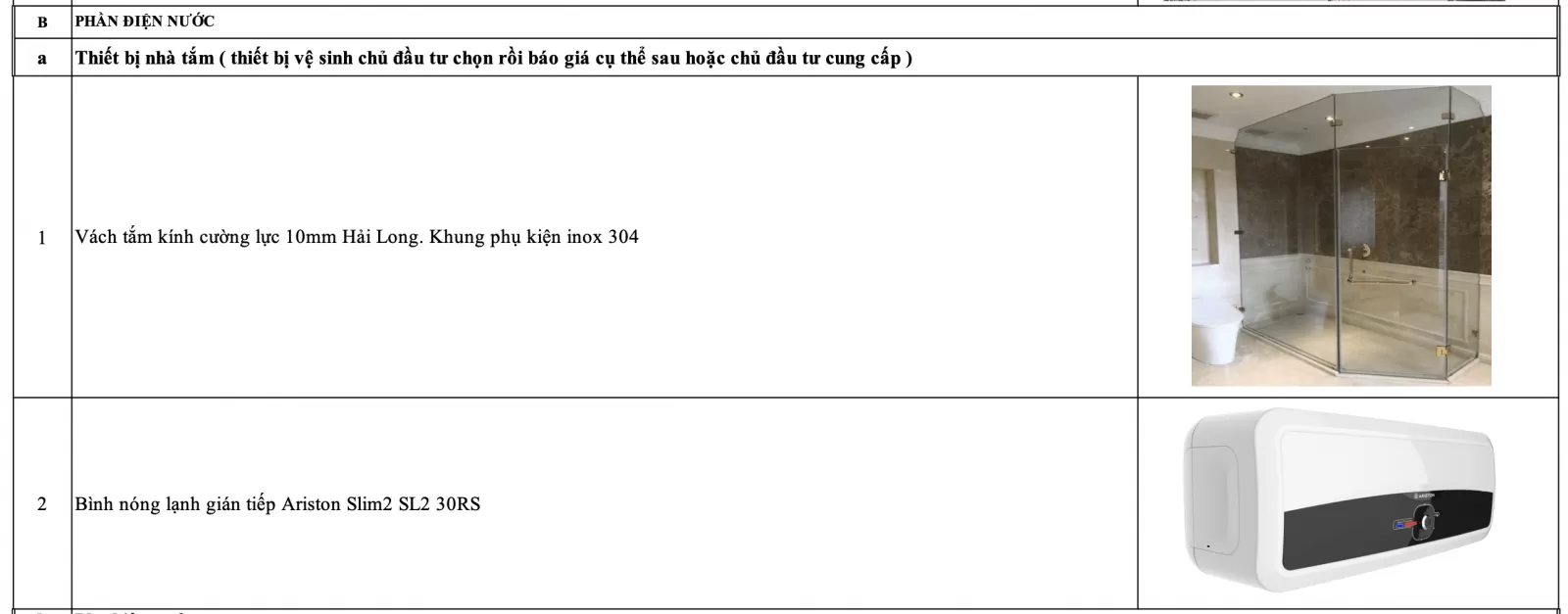 Danh sách vật liệu hoàn thiện nhà liền kề