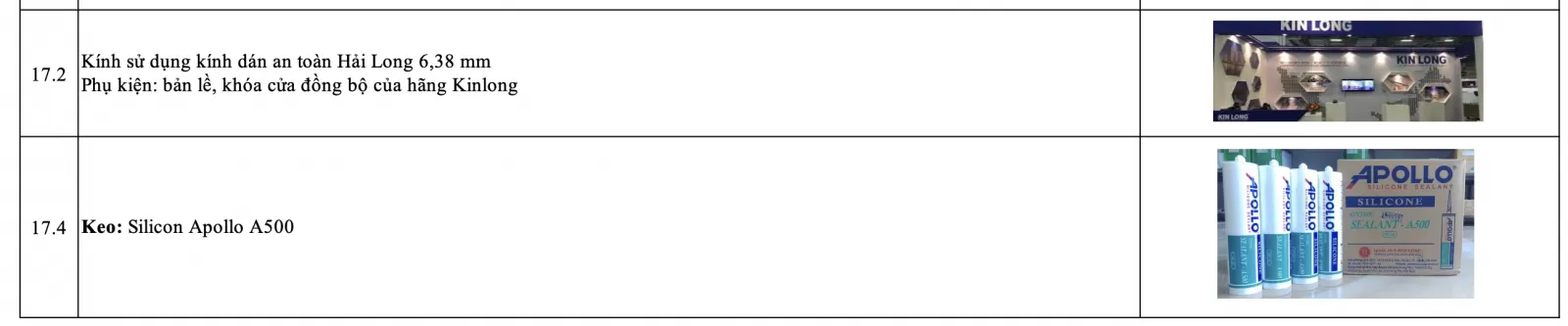 Danh sách vật liệu hoàn thiện nhà liền kề