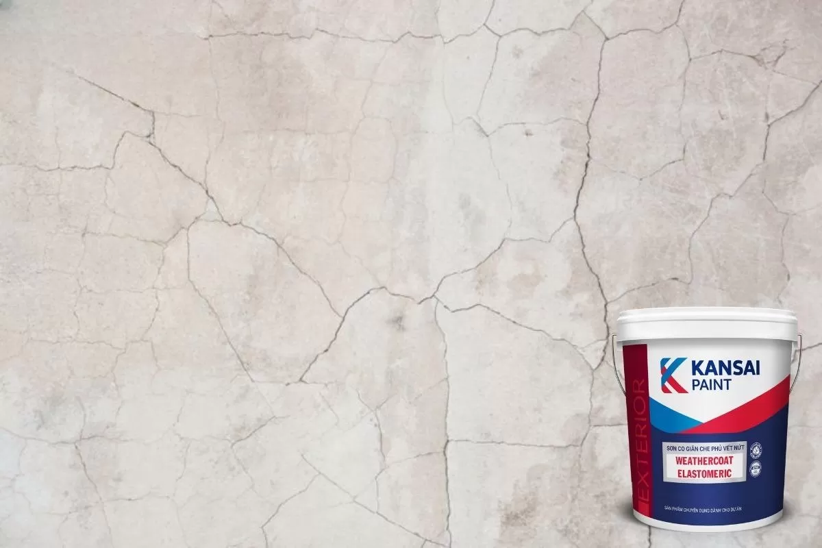 Lớp bột trát không đều dẫn đến vết nứt trên tường