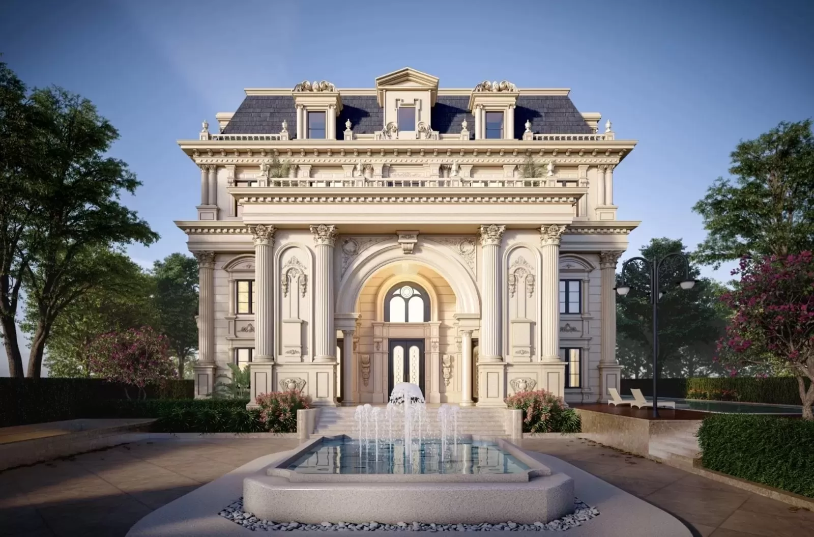 Tham khảo một số mẫu nhà mái mansard phổ biến hiện nay