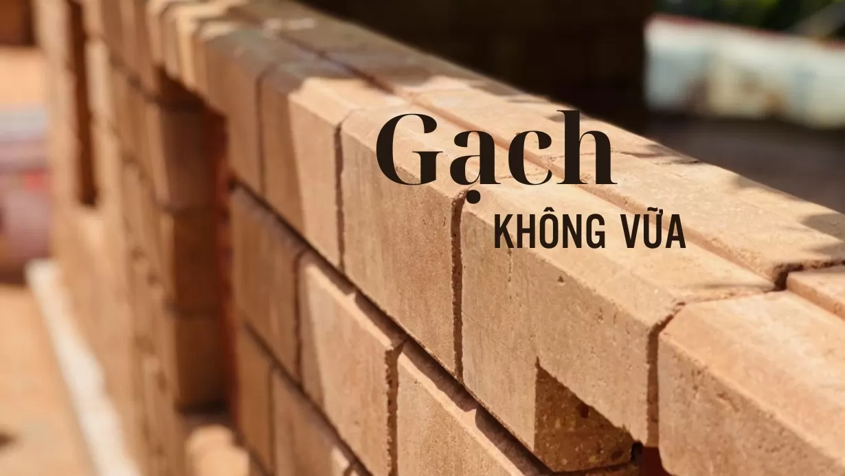 Gạch không vữa