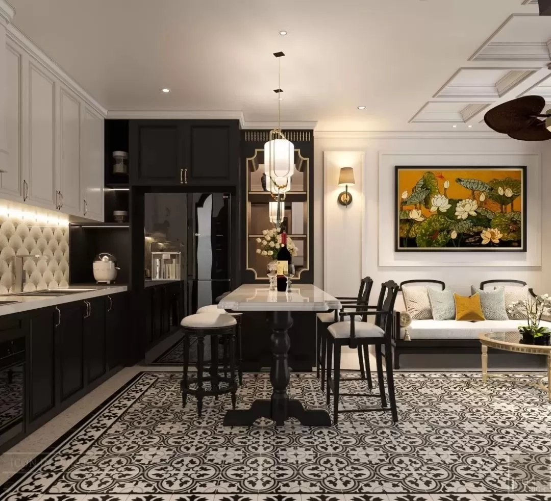 37 Kiểu nhà phố phong cách Indochine được yêu thích nhất