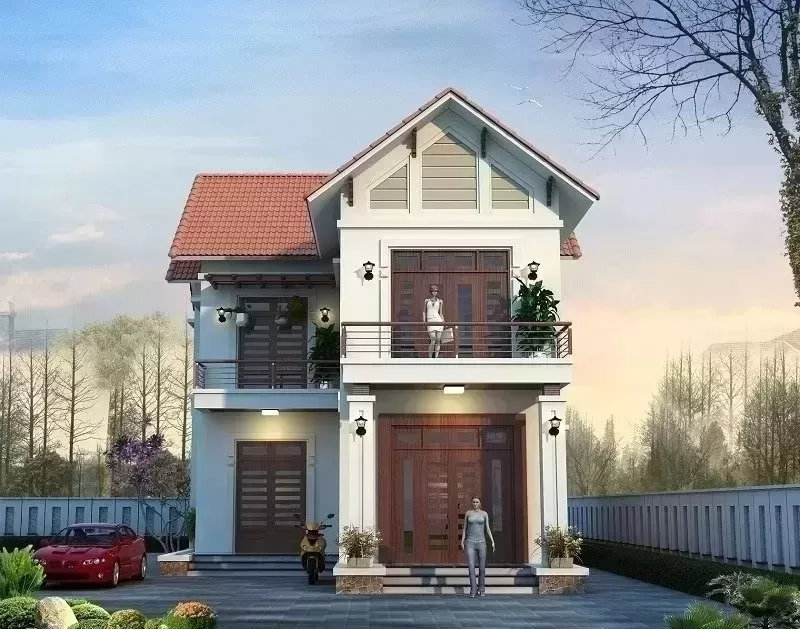 Hiện nay, các mẫu nhà 2 tầng 6x12m được nhiều gia đình lựa chọn bởi diện tích nhỏ, giá thành xây dựng hợp lý.