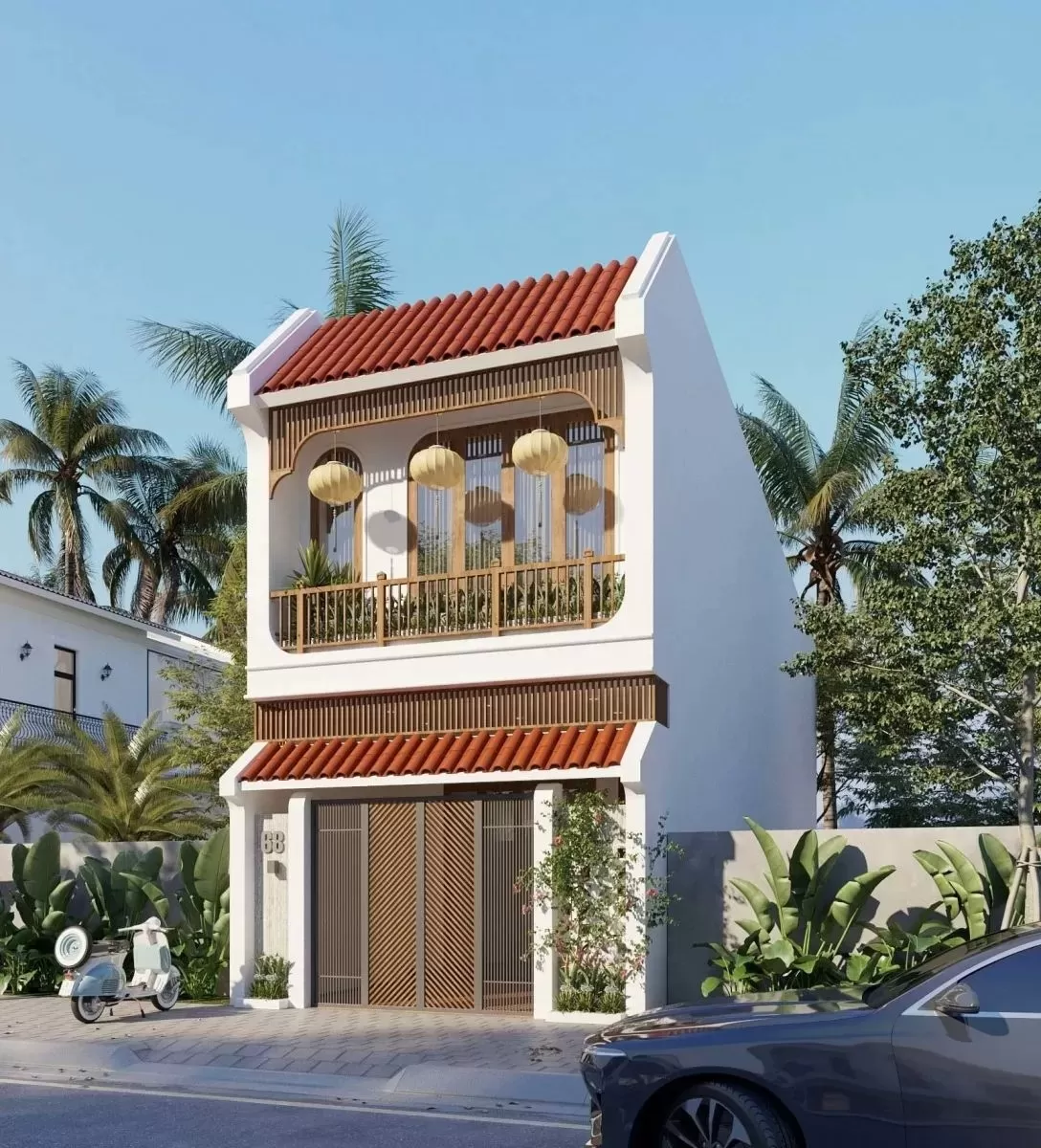 Hiện nay, các mẫu nhà 2 tầng 6x12m được nhiều gia đình lựa chọn bởi diện tích nhỏ, giá thành xây dựng hợp lý.