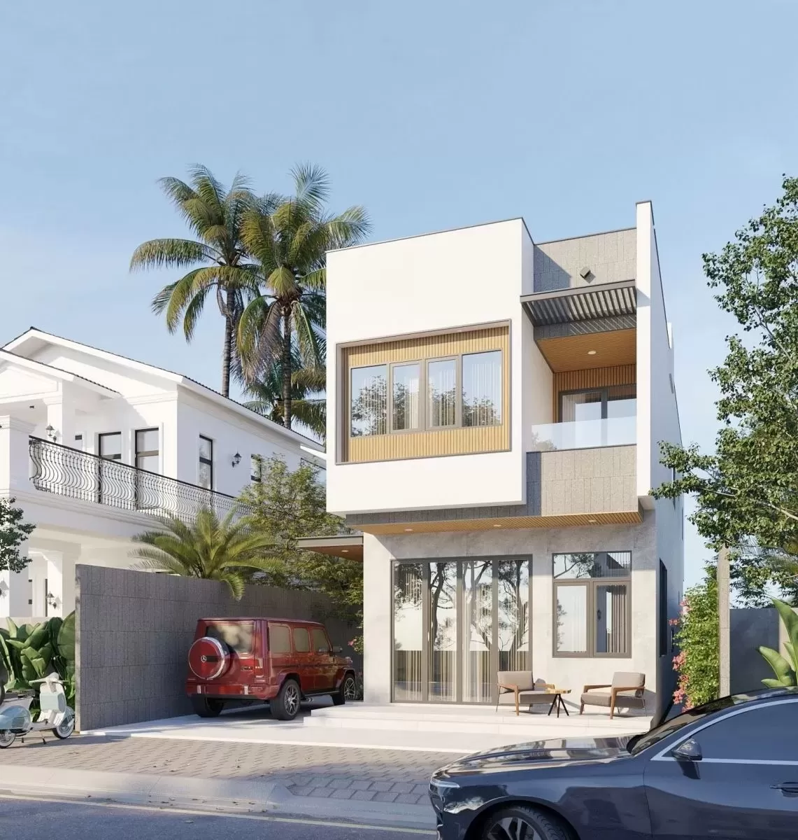 Hiện nay, các mẫu nhà 2 tầng 6x12m được nhiều gia đình lựa chọn bởi diện tích nhỏ, giá thành xây dựng hợp lý.