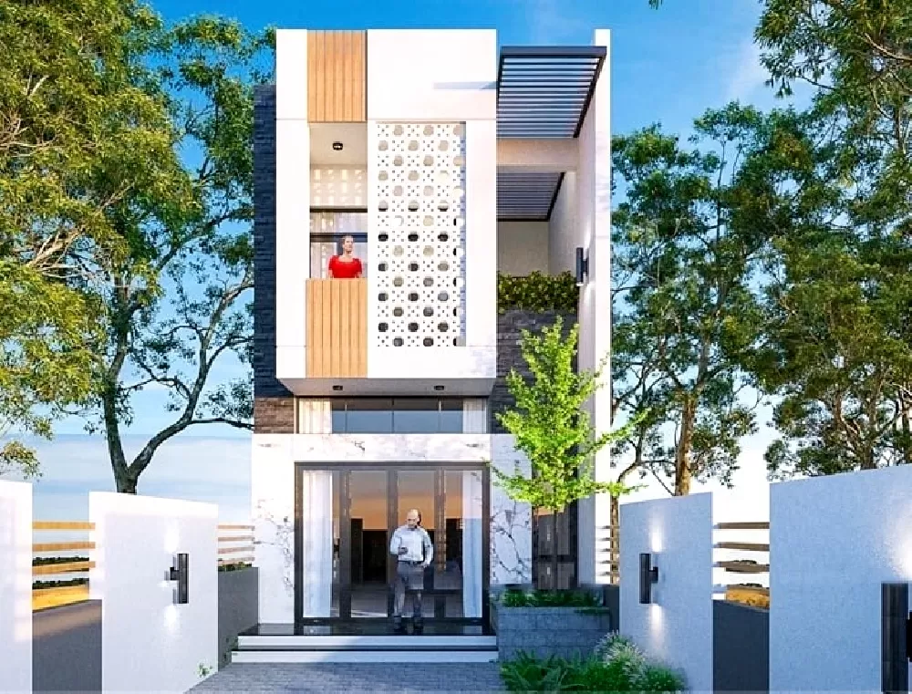 Mẫu nhà ống hiện đại