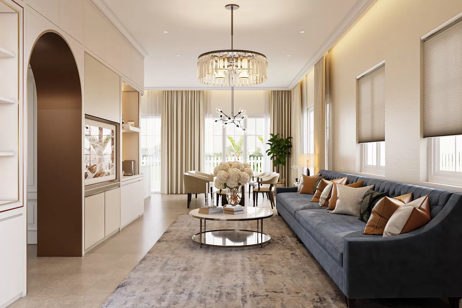 Phong cách nội thất thường theo hướng tối giản, hiện đại