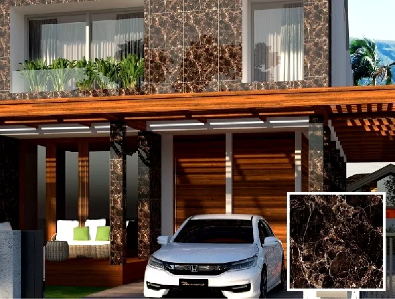 Hoàn thiện ốp gạch mặt tiền