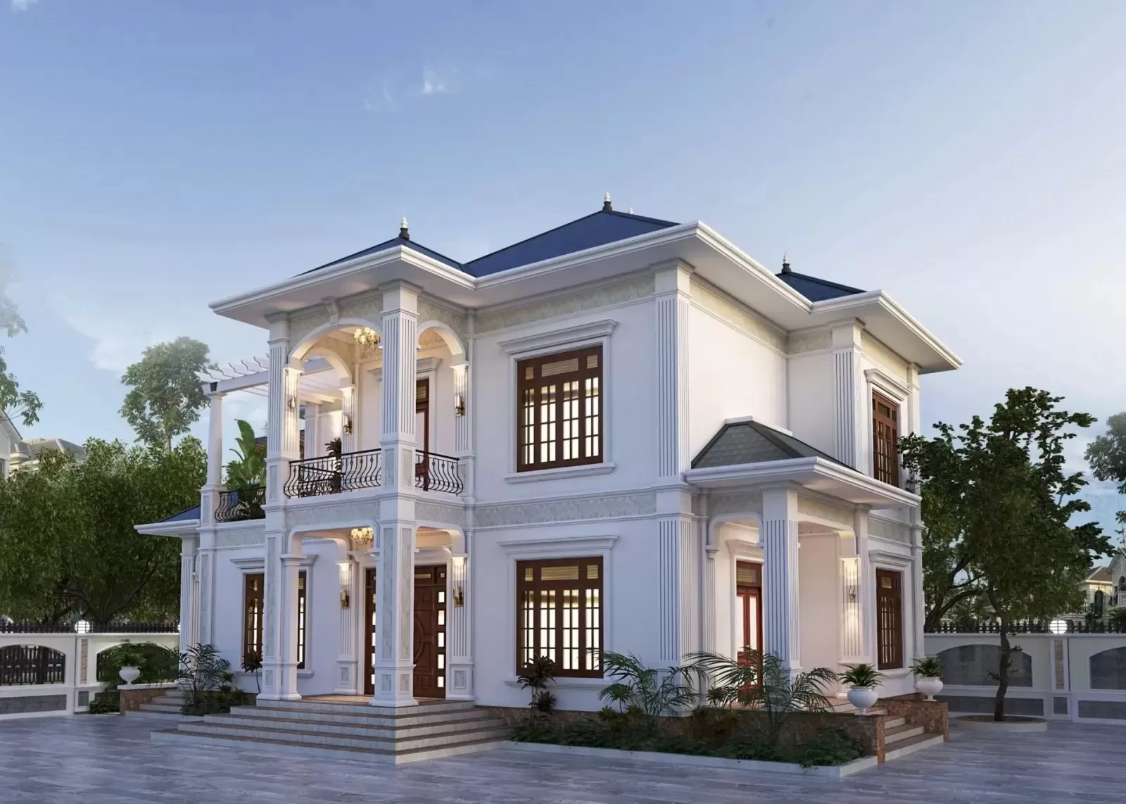 Đảm bảo các yếu tố kiến trúc giao thoa cân bằng