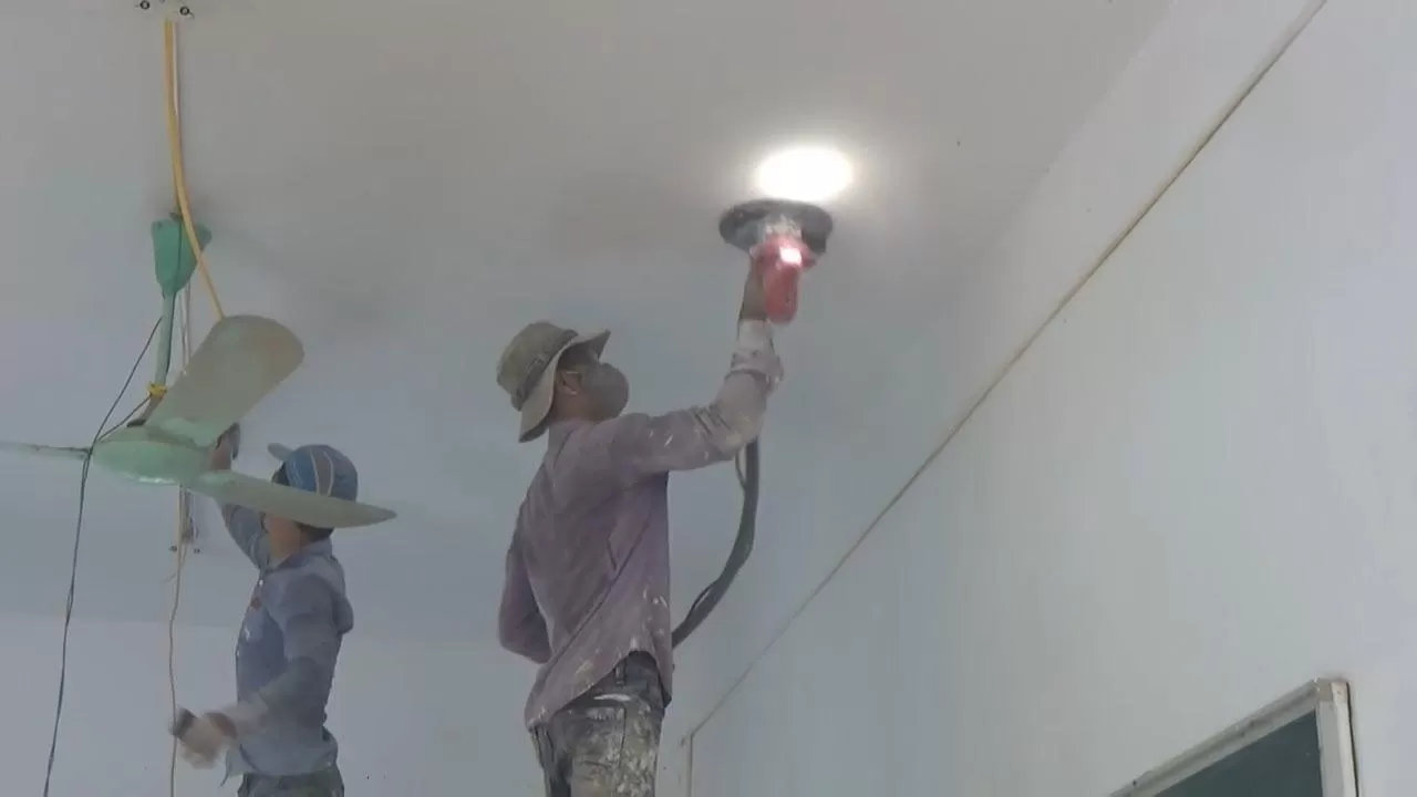 Kiểm tra lại lớp bả