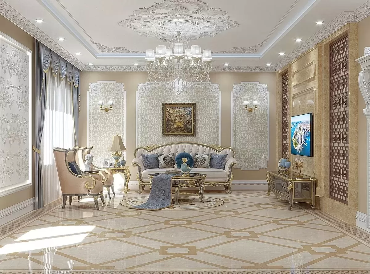 Nôi thất cao cấp phong cách Tân cổ