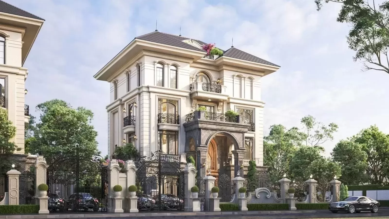 Phối màu sơn kiểu tương đồng