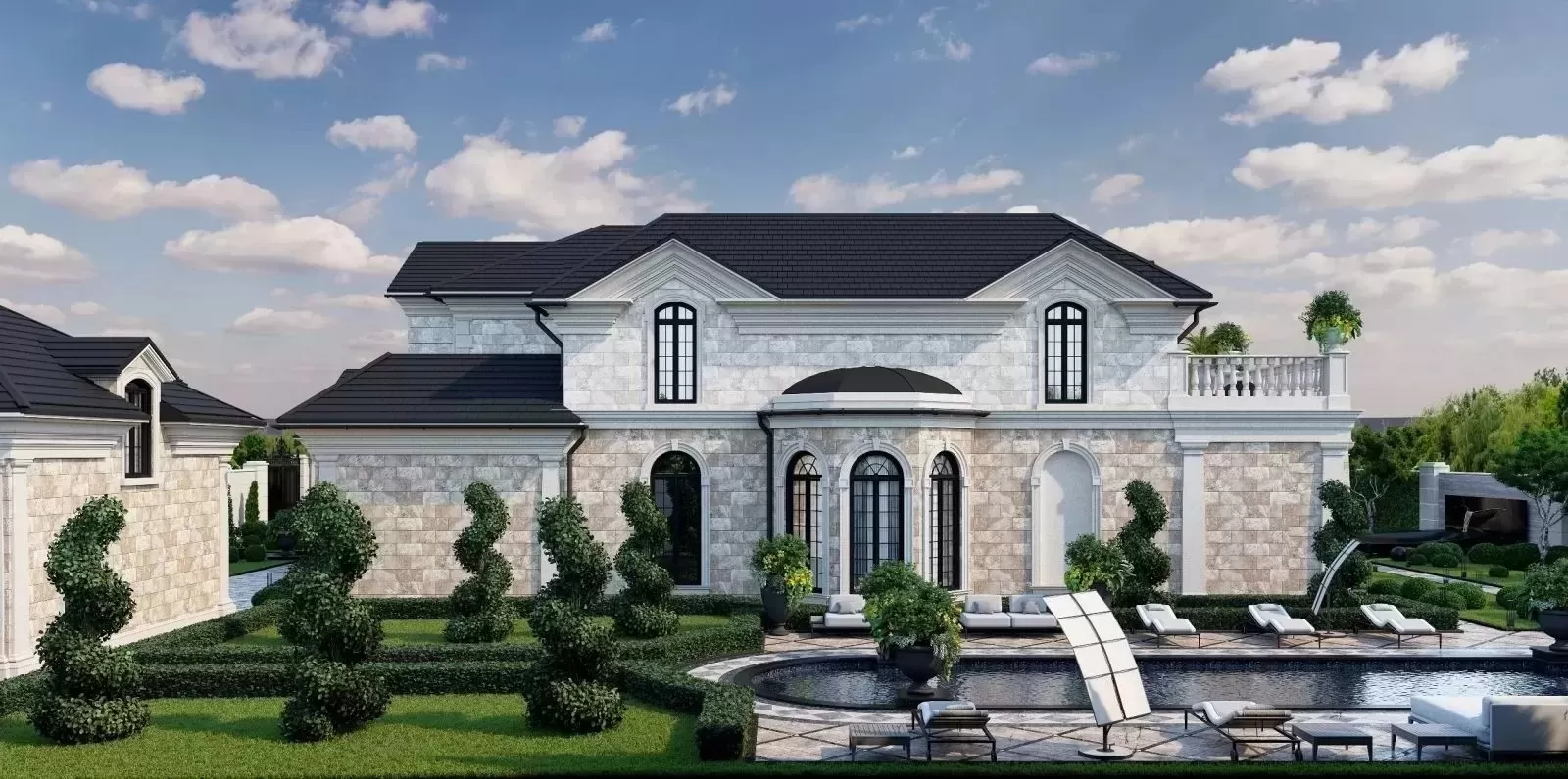 Nhà phong cách châu Âu đơn giản là lối kiến trúc nhà ở mang đậm nét văn hóa châu Âu nhưng được lược bỏ bớt những chi tiết rườm rà, cầu kỳ, thay vào đó là sự tối giản, tinh tế