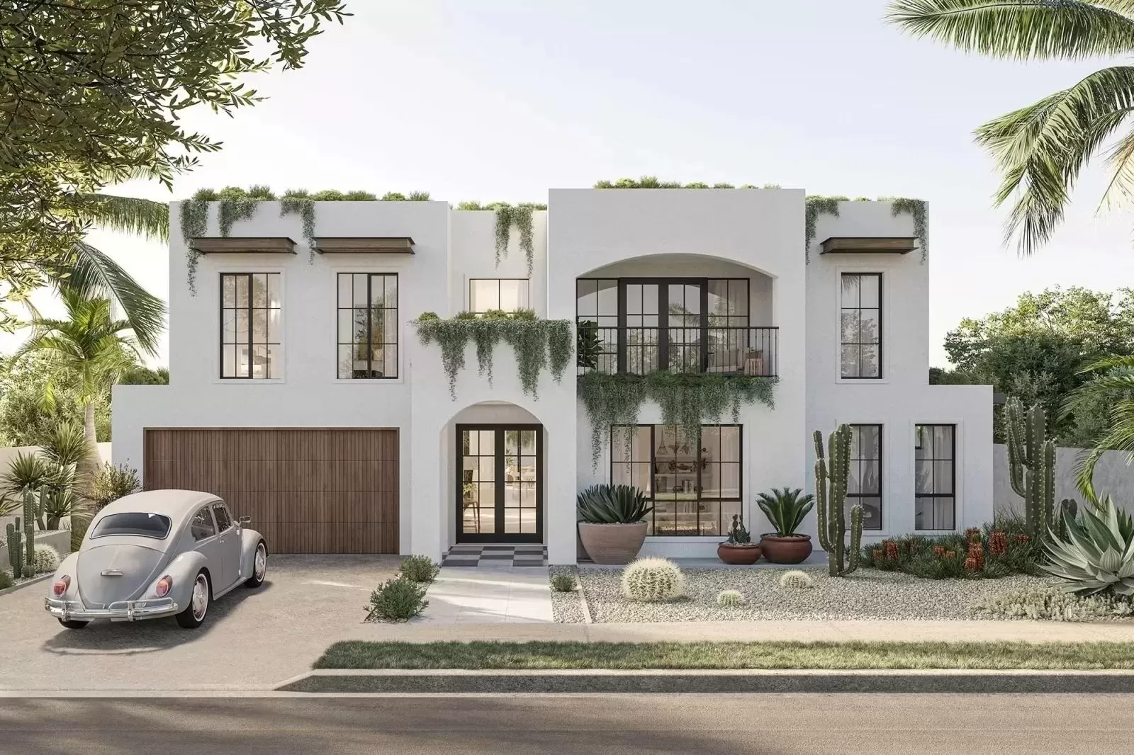 Nhà phong cách châu Âu đơn giản là lối kiến trúc nhà ở mang đậm nét văn hóa châu Âu nhưng được lược bỏ bớt những chi tiết rườm rà, cầu kỳ, thay vào đó là sự tối giản, tinh tế