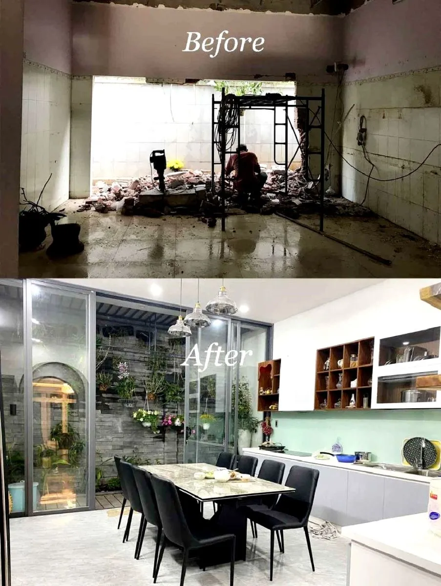 Thiết kế lại nhà nâng cao tính thẩm mỹ