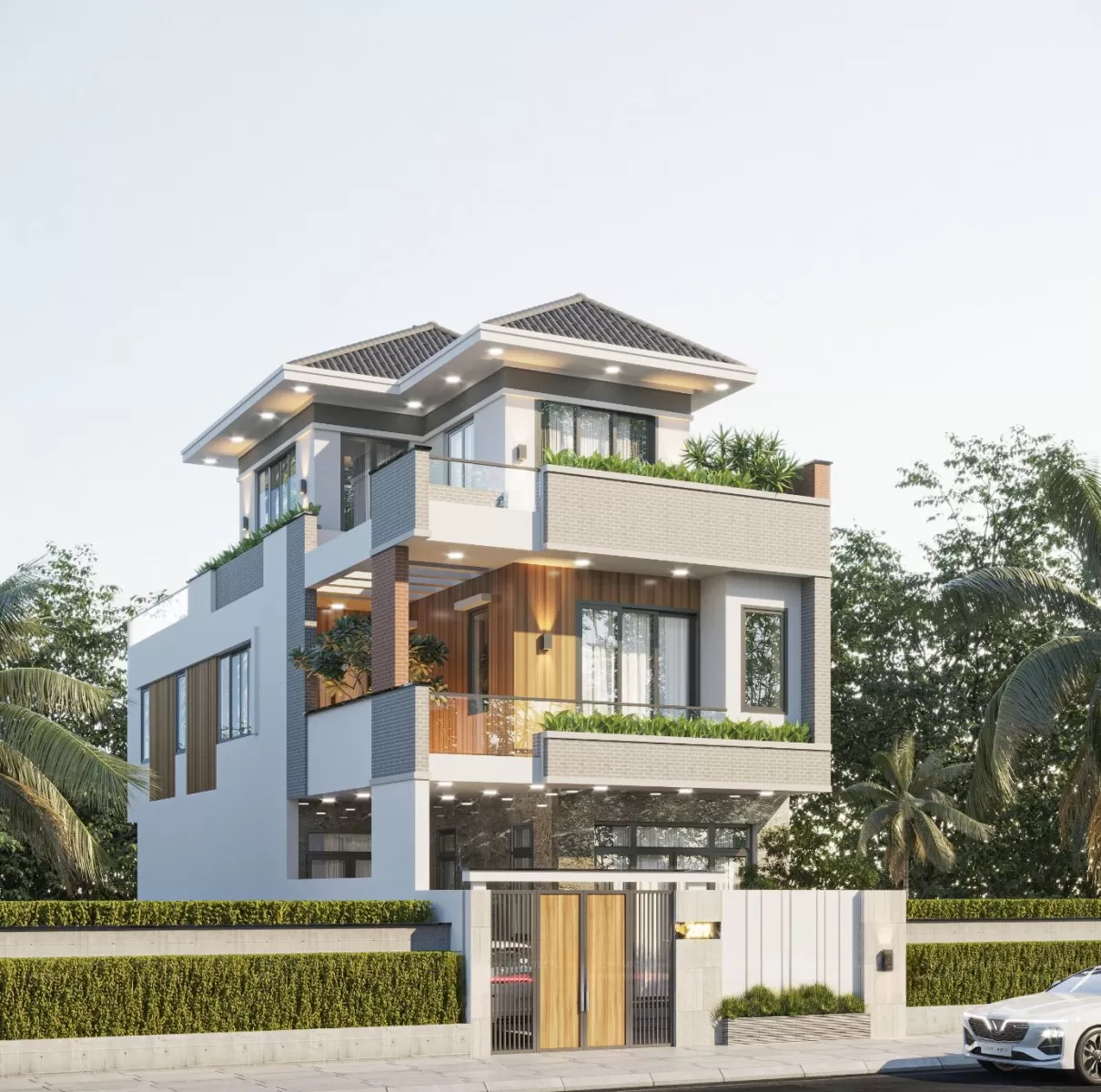 Nhà đẹp Hải Dương hiện đại