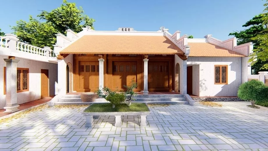 Nhà đẹp Hải Dương phong cách truyền thống