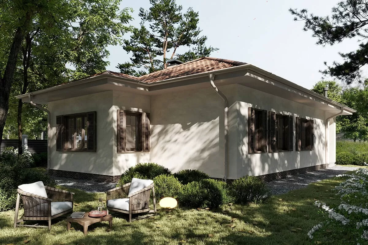 Thiết kế nhà vườn Hải Dương xanh mát