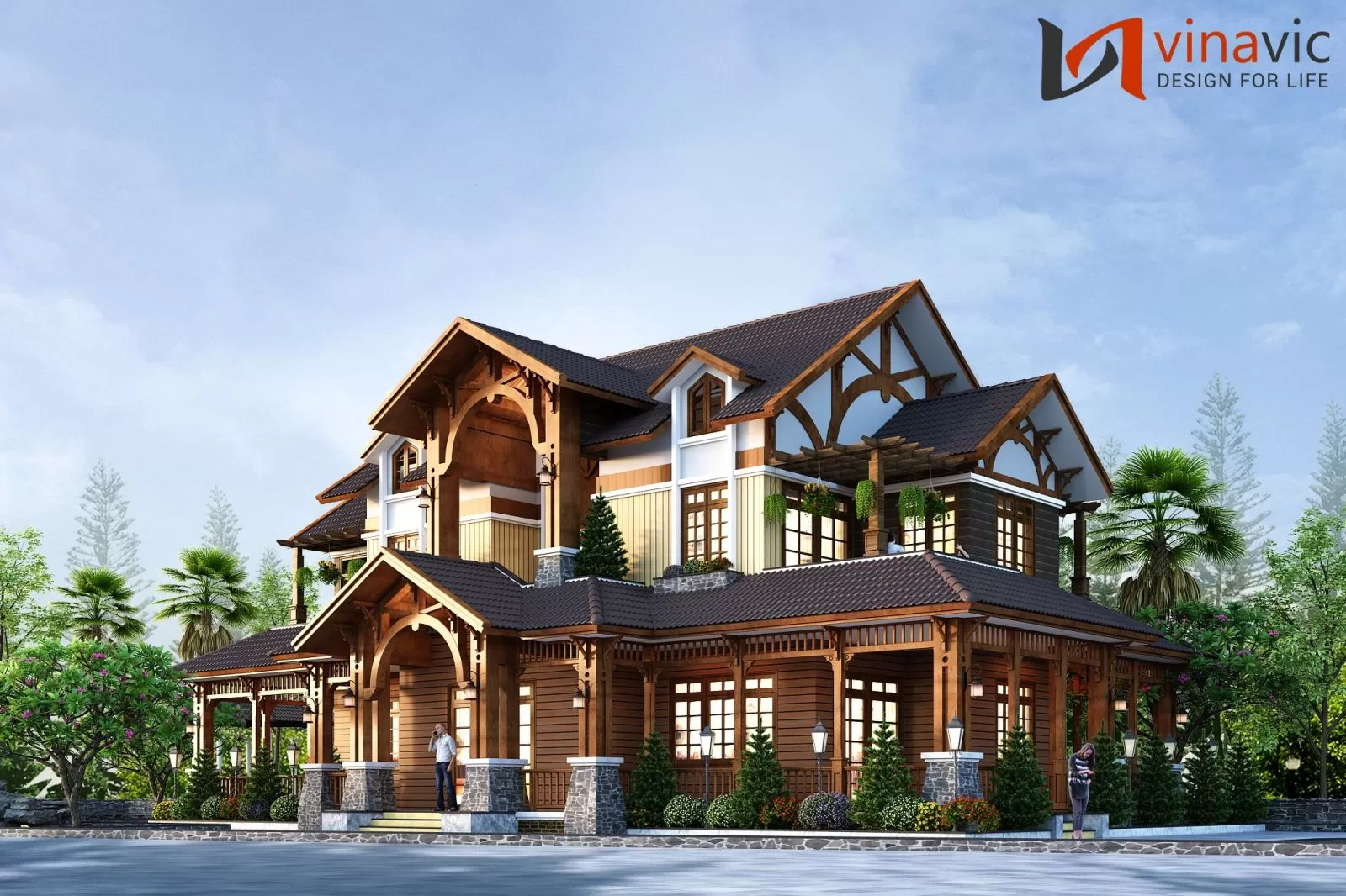 Căn homestay được làm từ gỗ Conwood tại Hải Dương