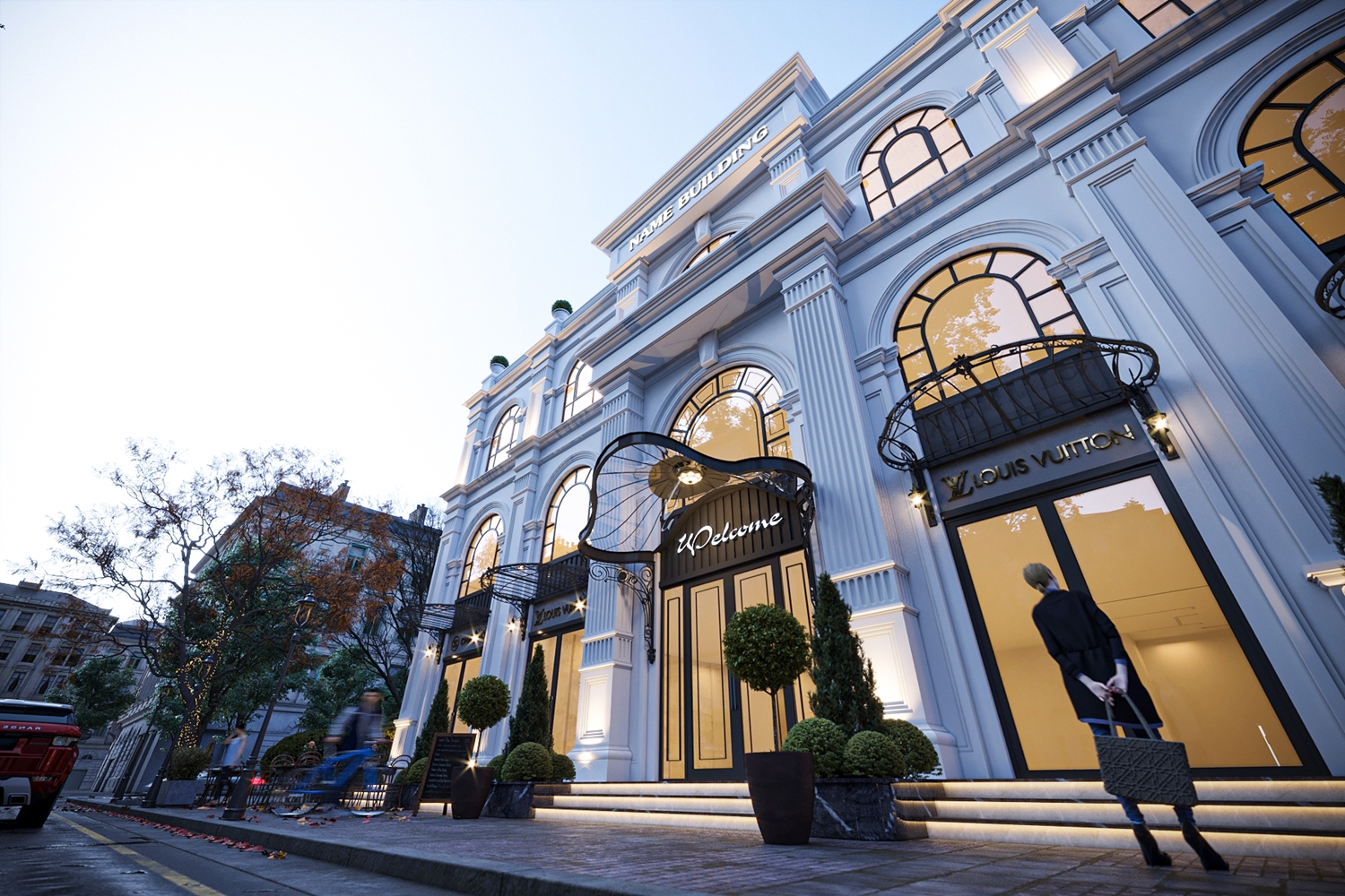 Ngôi nhà được phân chia khu vực rõ ràng