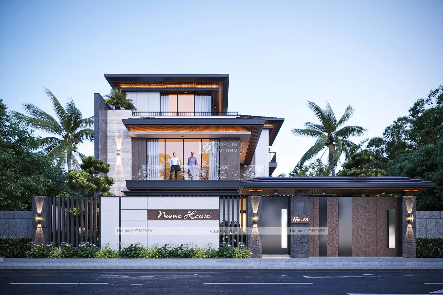 Thiết kế biệt thự mang tính thẩm mỹ cao