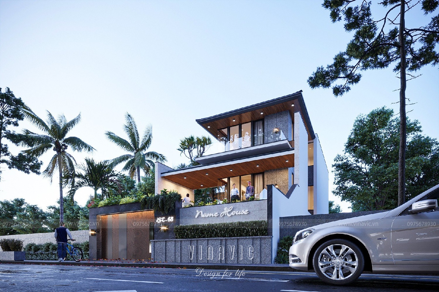 Biệt thự hiện đại BT2253