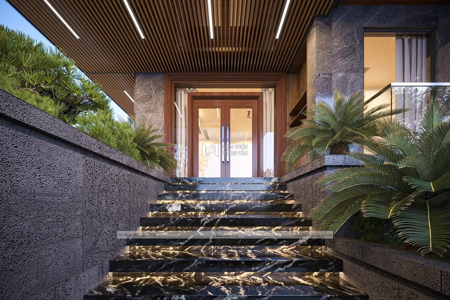 Khu vực sảnh chính rộng rãi