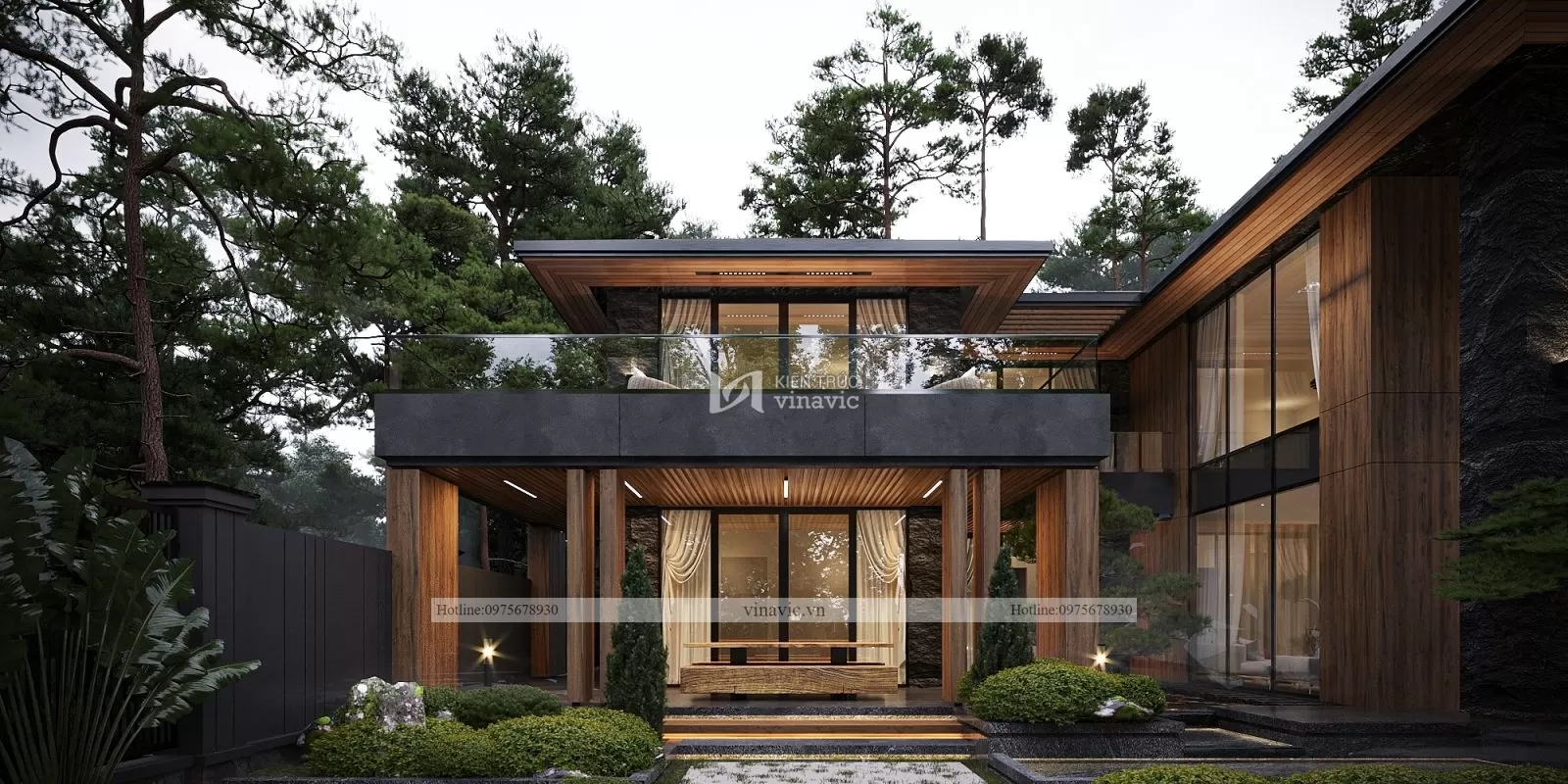 Thiết kế biệt thự với không gian thoáng đãng