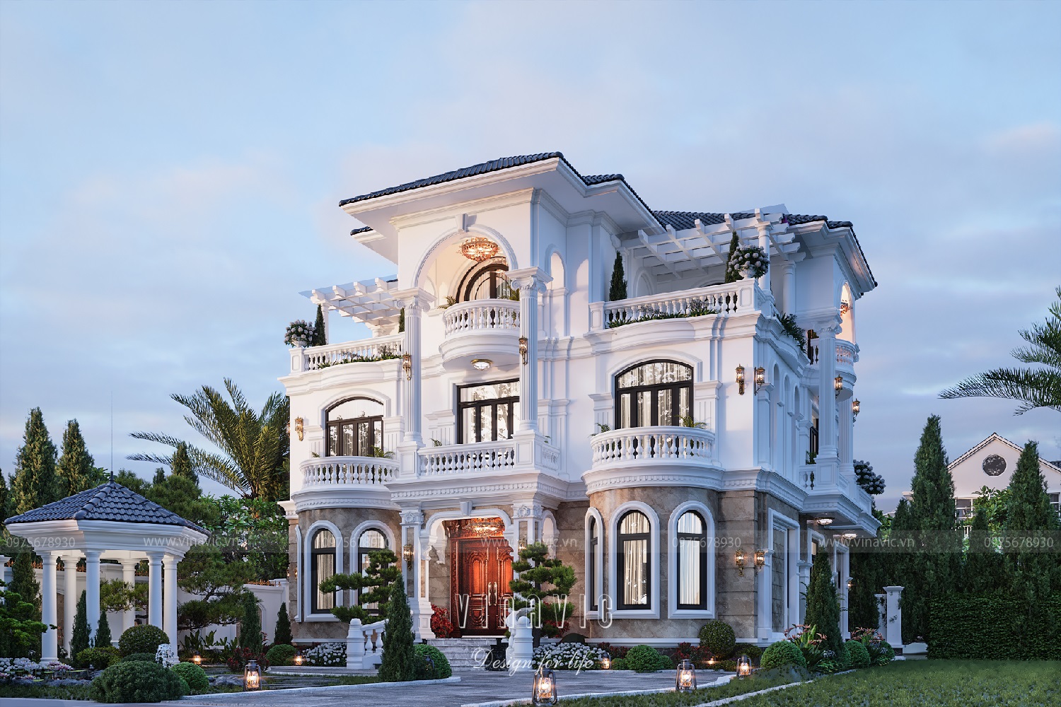 Thiết kế biệt thự cần đảm bảo các nguyên tắc