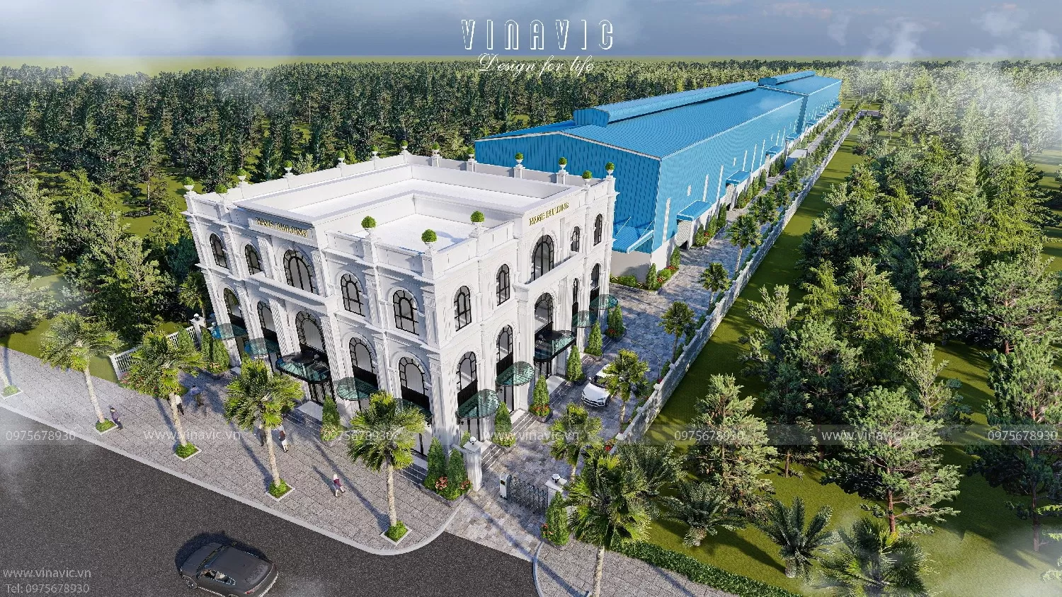 Văn phòng hiện đại năng động