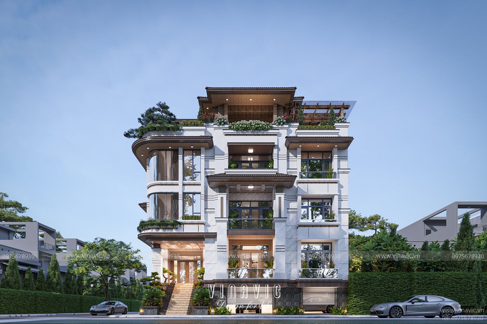 Villa hiện đại có công năng tiện dụng thông minh