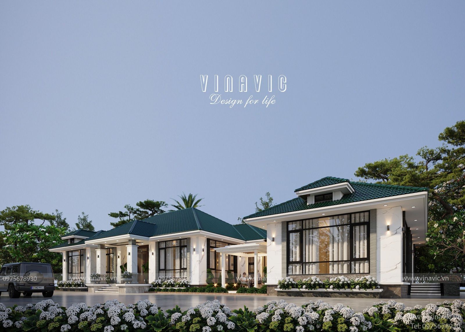 Công năng biệt thự thiết kế khoa học