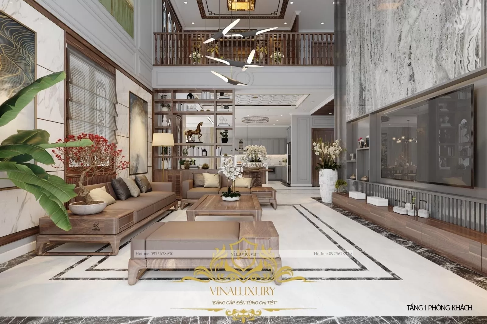 Mẫu thiết kế nội thất đẹp nhà anh Giang Thái Bình NT2301