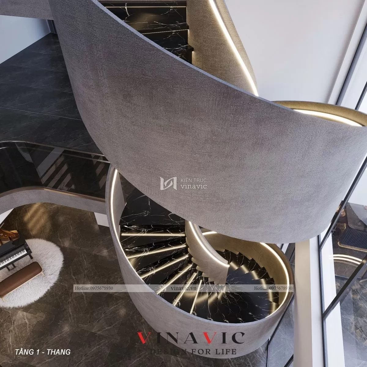 Thiết kế nội thất cao cấp màu đen sang trọng anh Vinh Phú Thọ NT2305