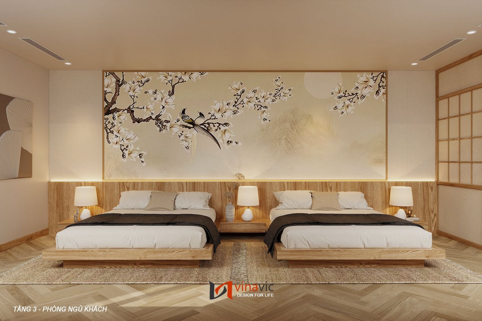 Thiết kế nội thất đẹp thông tầng anh Tuấn Anh Hưng Yên NT2306