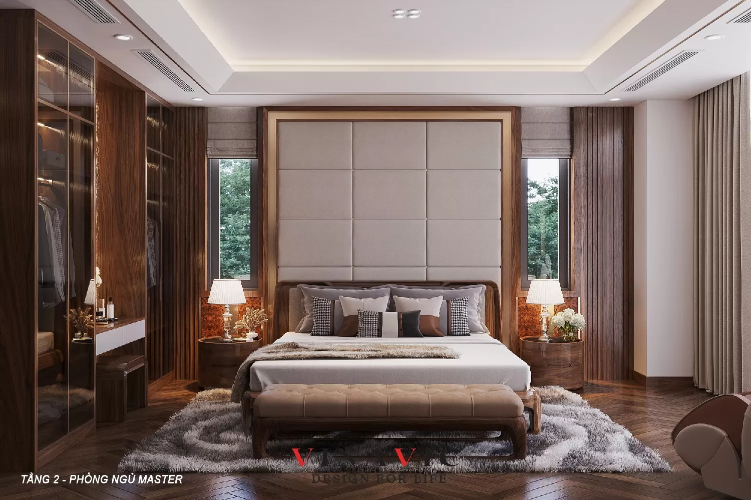 Thiết kế nội thất nhà phố hiện đại đảm bảo phong thủy