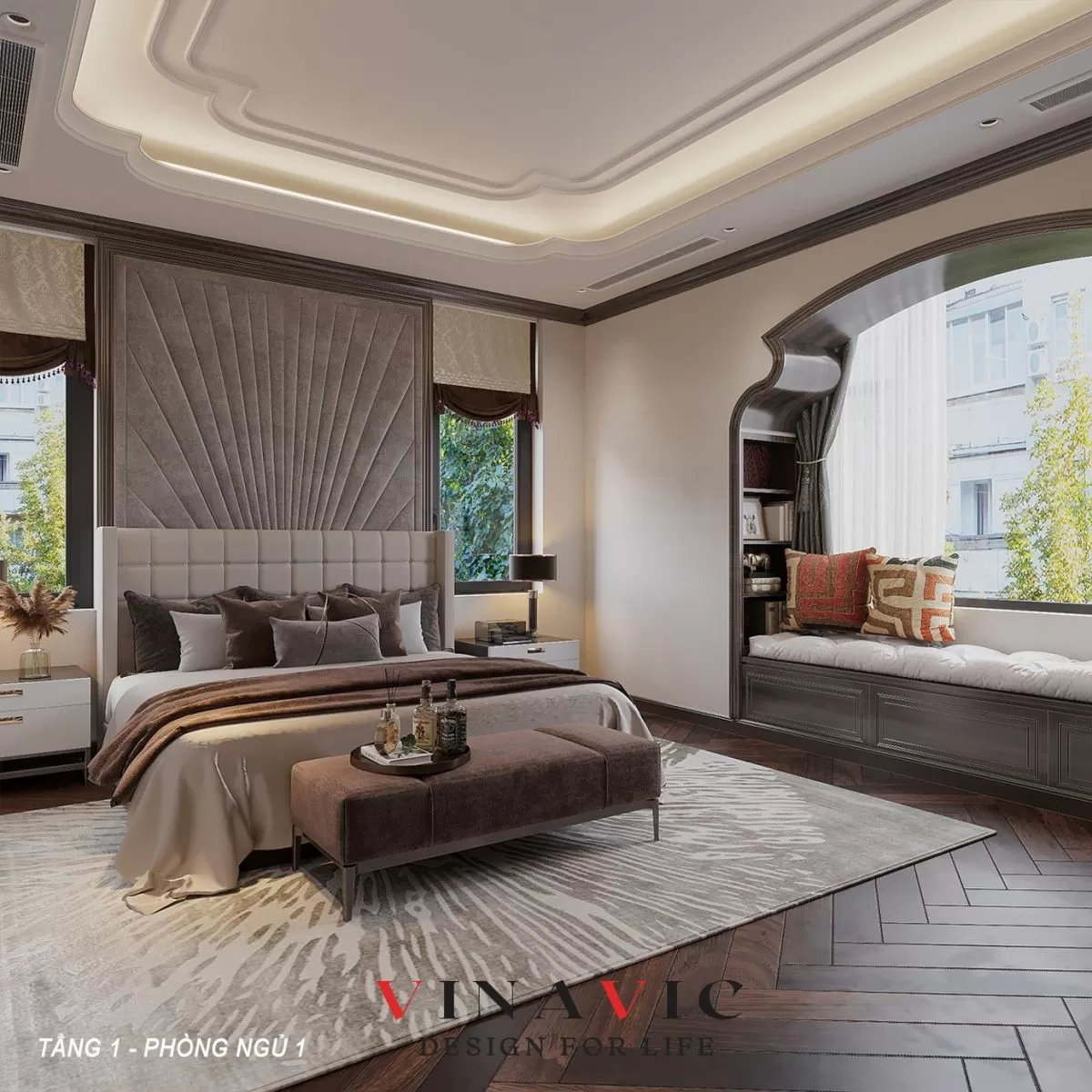 Phòng ngủ hiện đại 