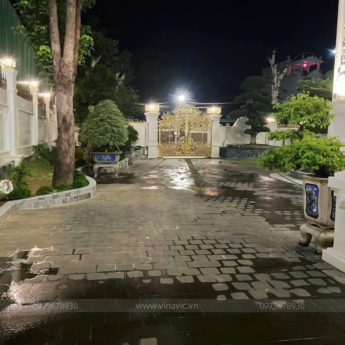 Thi công biệt thự cổ điển 340m2 (CĐT: Mr Hòa - Bình Định) TCBT2206